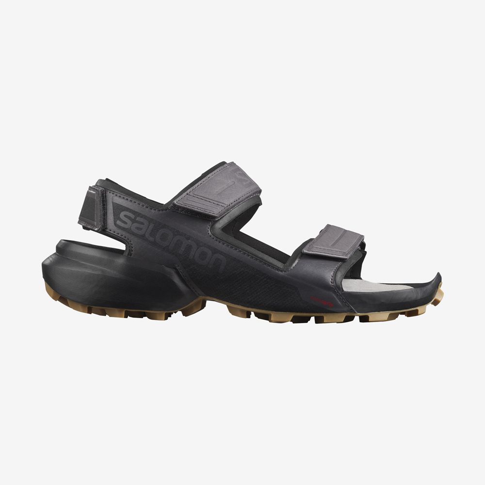 Salomon Israel SPEEDCROSS - Mens Sandals - Black (KBWG-96724)